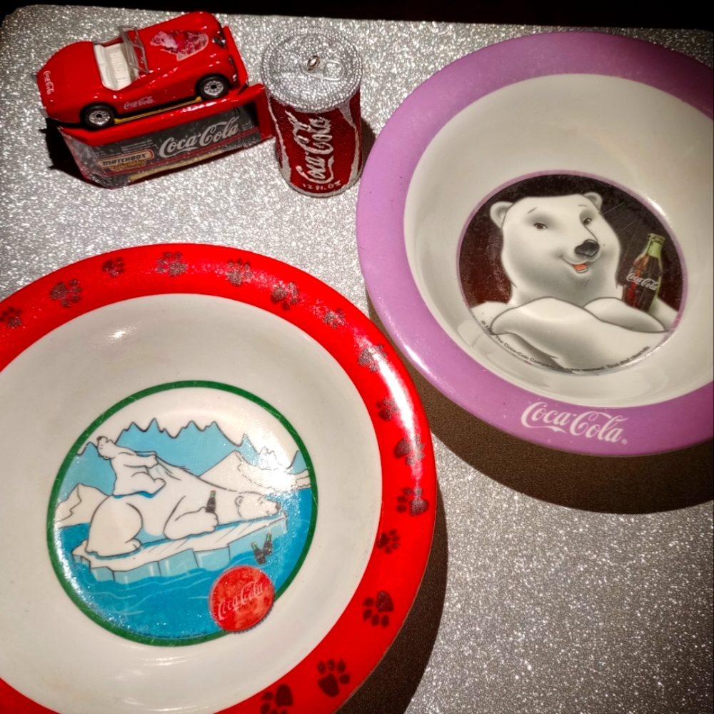 Four Piece bundle of Rare Coca-Cola memorabilia